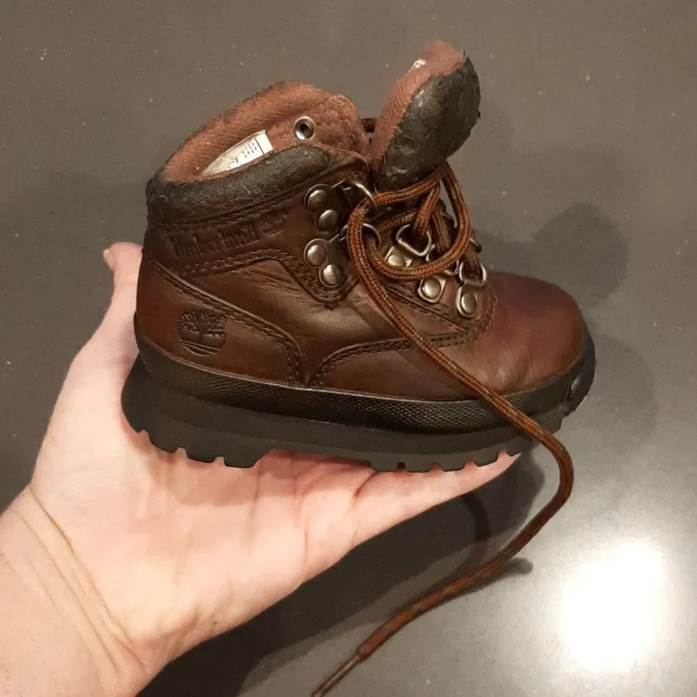 Timberland 5M Baby Leather Hiking Boots